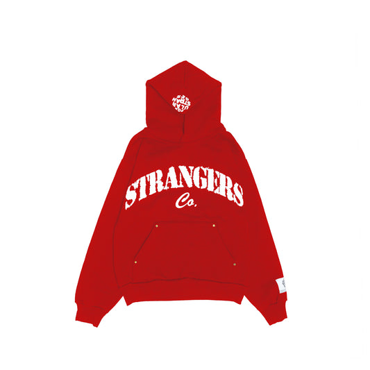 Strangers Co Hoodie (Red)